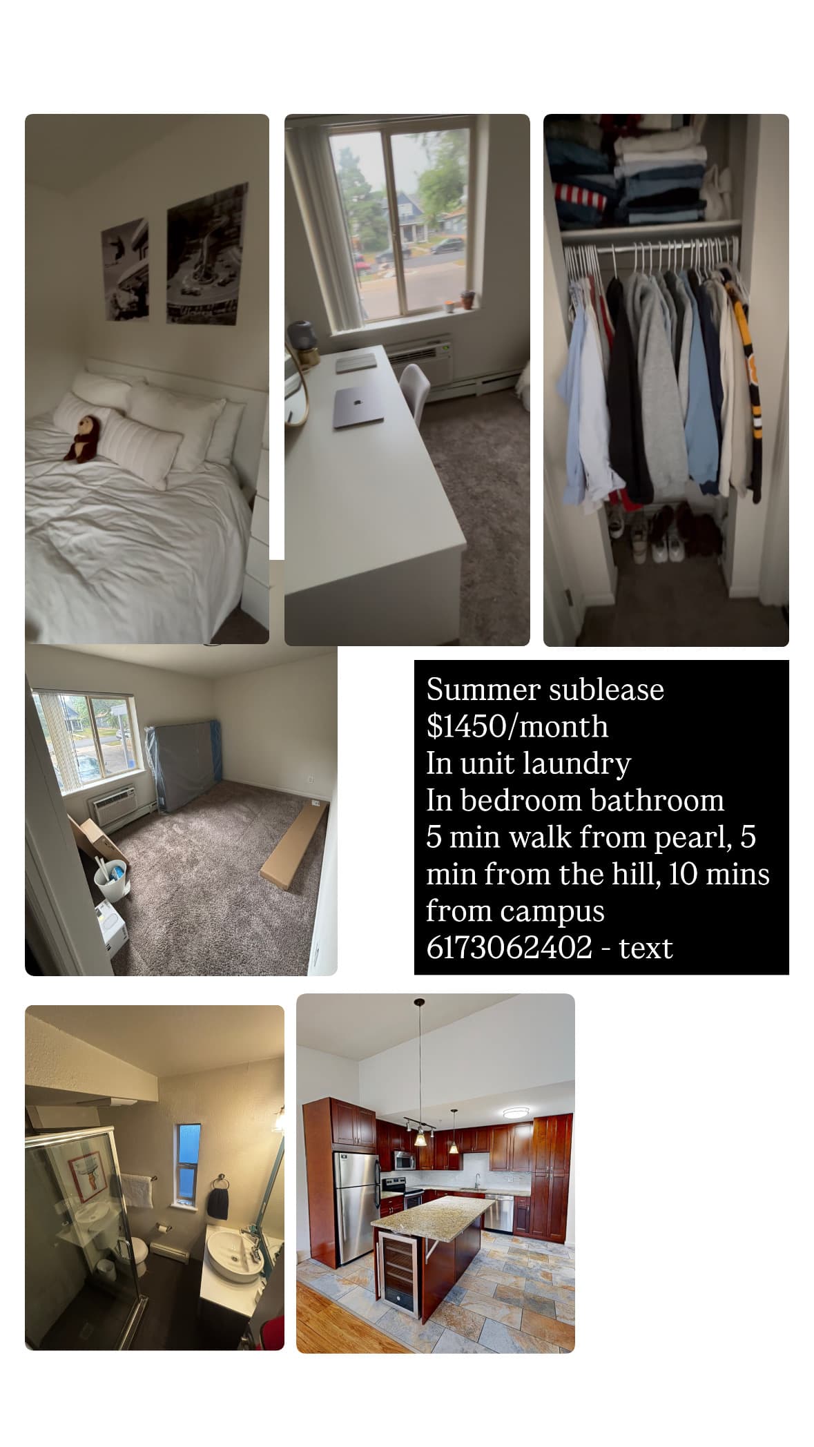 SUMMER SUBLEASE IN BOULDER Looking for a girl to sublease my 1-bedroom from May - Private Room in The Hill