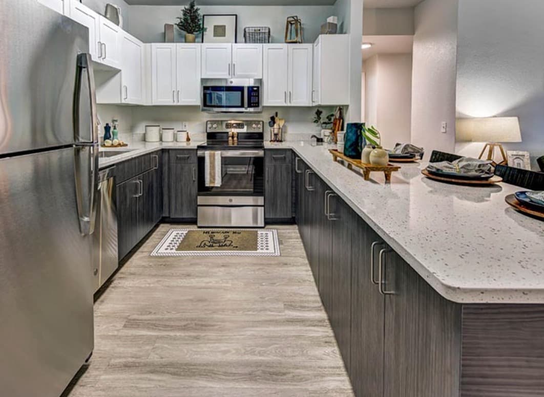 Furnished apartment with big bathroom and amazing views from balcony - Full Apartment in Goss-Grove